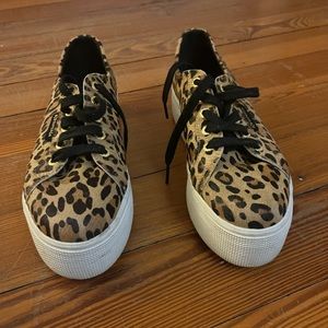 Superga Platform Sneaker Cheetah